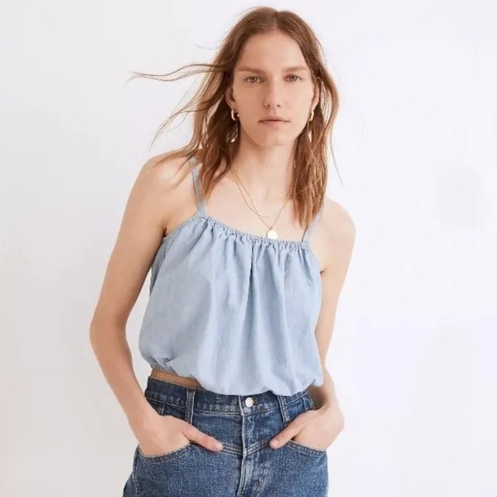 Madewell Chambray Tank